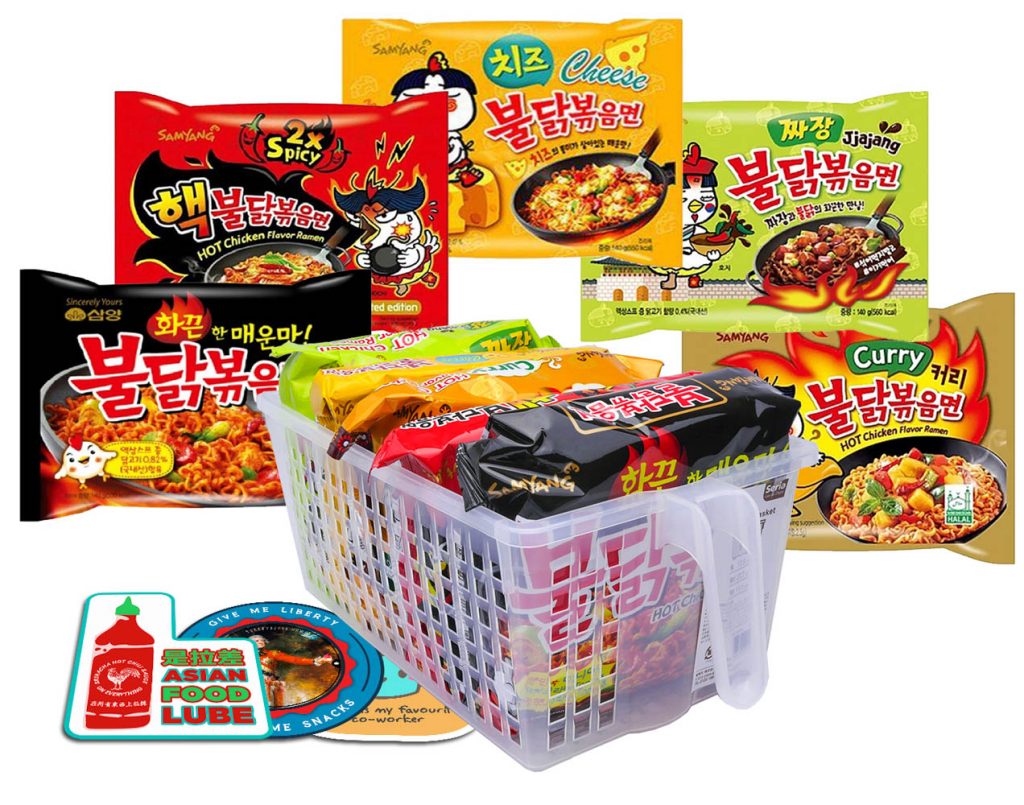 Samyang Best Hot Chicken Spicy Noodles Combo 5 Pack